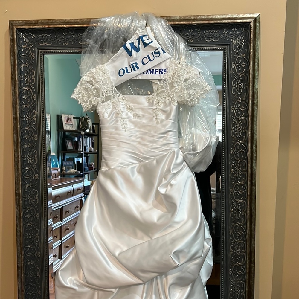 Demetrios flower girl/formal gown
